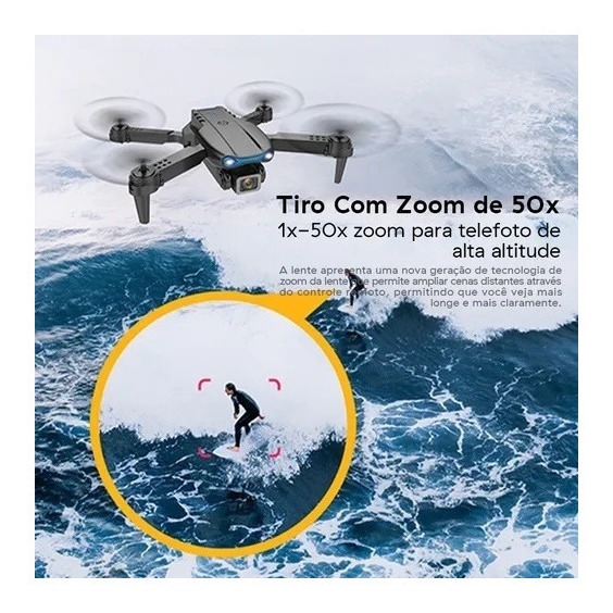 Drone Câmera 4k K105 Max Dual Bateria De Longa Duração - Imagem 6