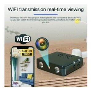 Câmera Ip Wifi Ultra Discreta Minúscula Detecção De Movmento