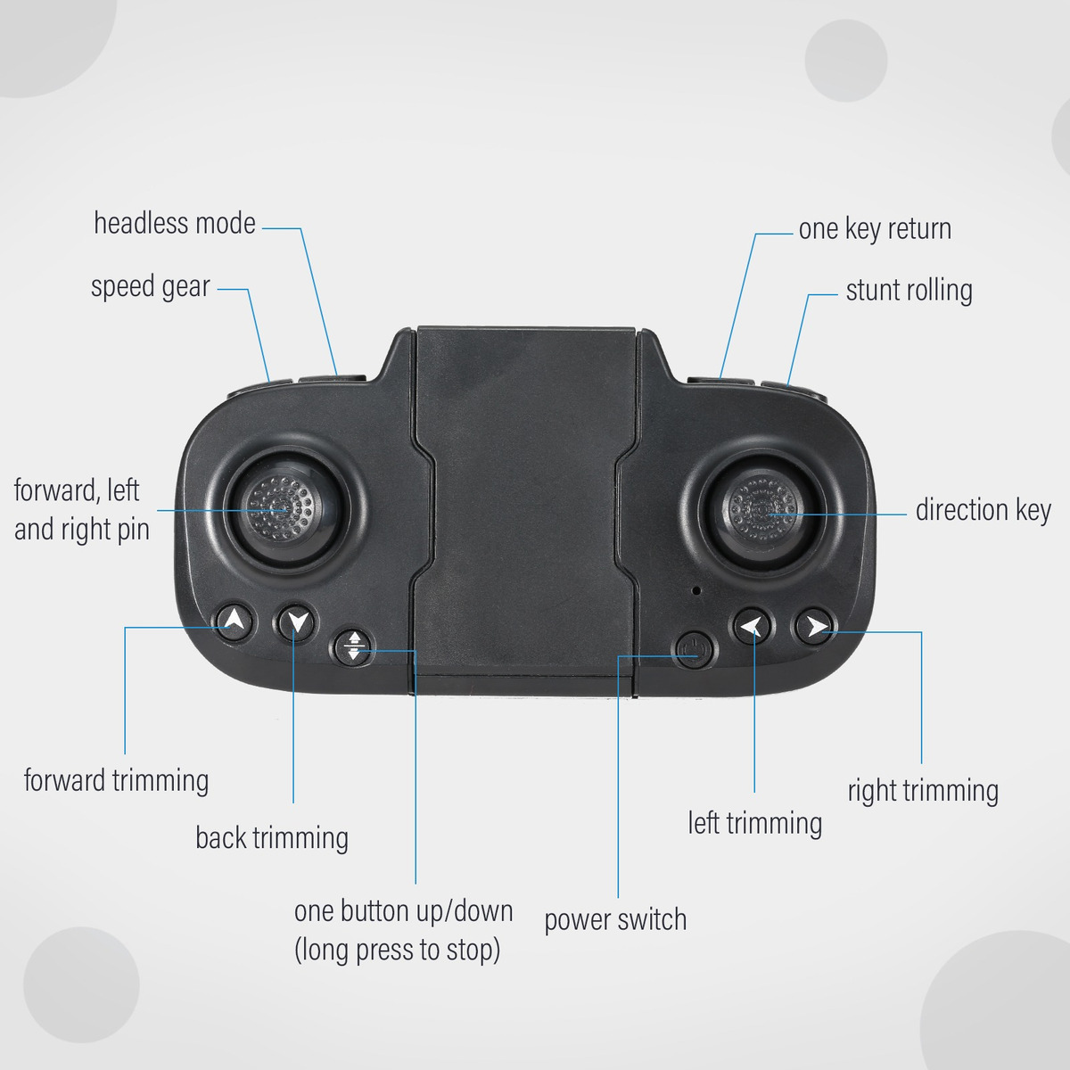 S68 Rc Drone Com Câmera 4k Wifi Fpv Drone Mini Folding - Imagem 3