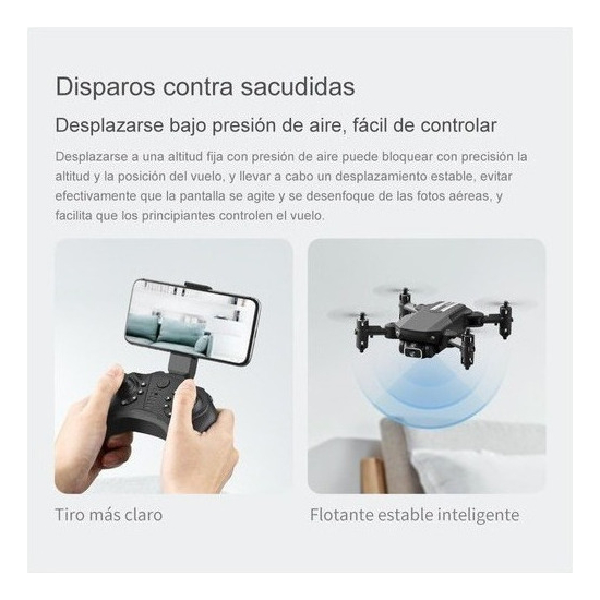 Mini Drone Hd 4k Pequeno Rc Brinquedo Avião Mini - Imagem 7