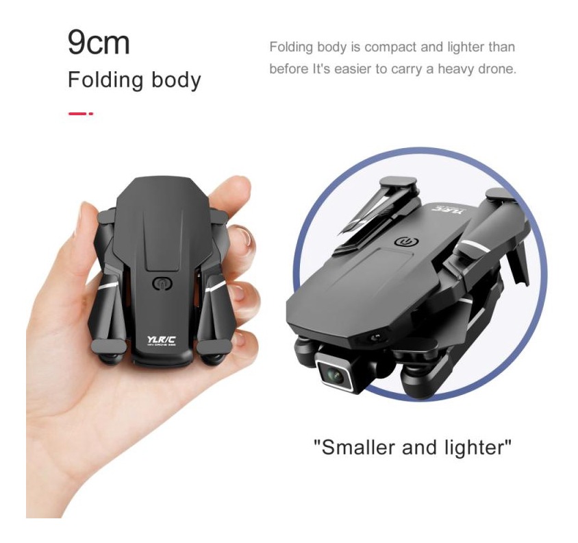 Mini Drone Quadricóptero Preto S68 Sem Câmera E 1 Bateria - Imagem 10