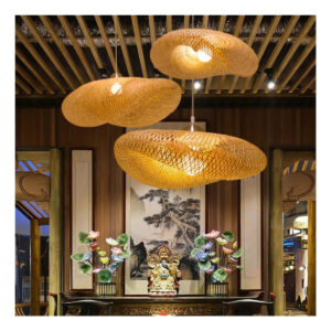Lustre Pendente Madeira Lustre Grande