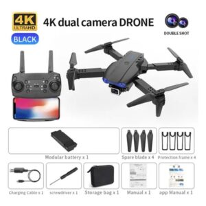 Câmera Drone Profissional K3 4k + 2 Baterias