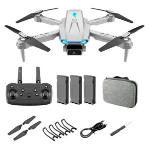 Câmera Profissional 4k Led +3 De Drones Baratos