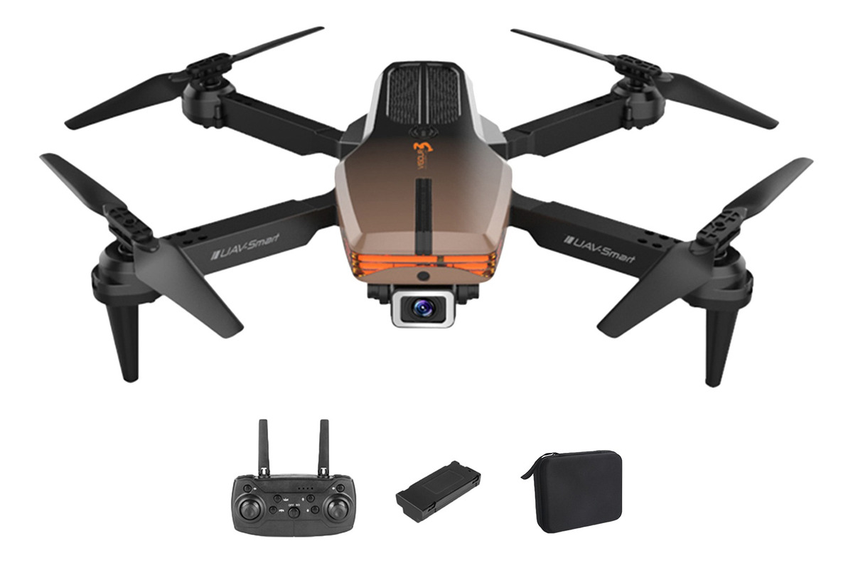 Câmera Única 4k Rc Drone 2,4 Ghz Led Quadcopter De 6 Eixos