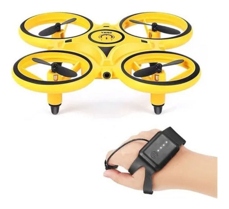 Drone Quadricóptero Acrobático Stunt Controle Gestos