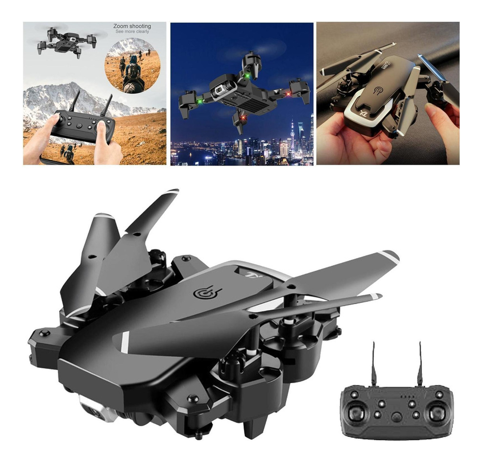Drone X Profissional De Corrida Gps Mini Fpv Bateria 1080p 2 - Imagem 9
