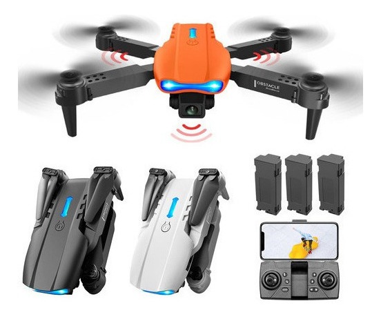 Mini Drone E99 K3 Barato Com Câmera Fullhd 3 Baterias - Imagem 10