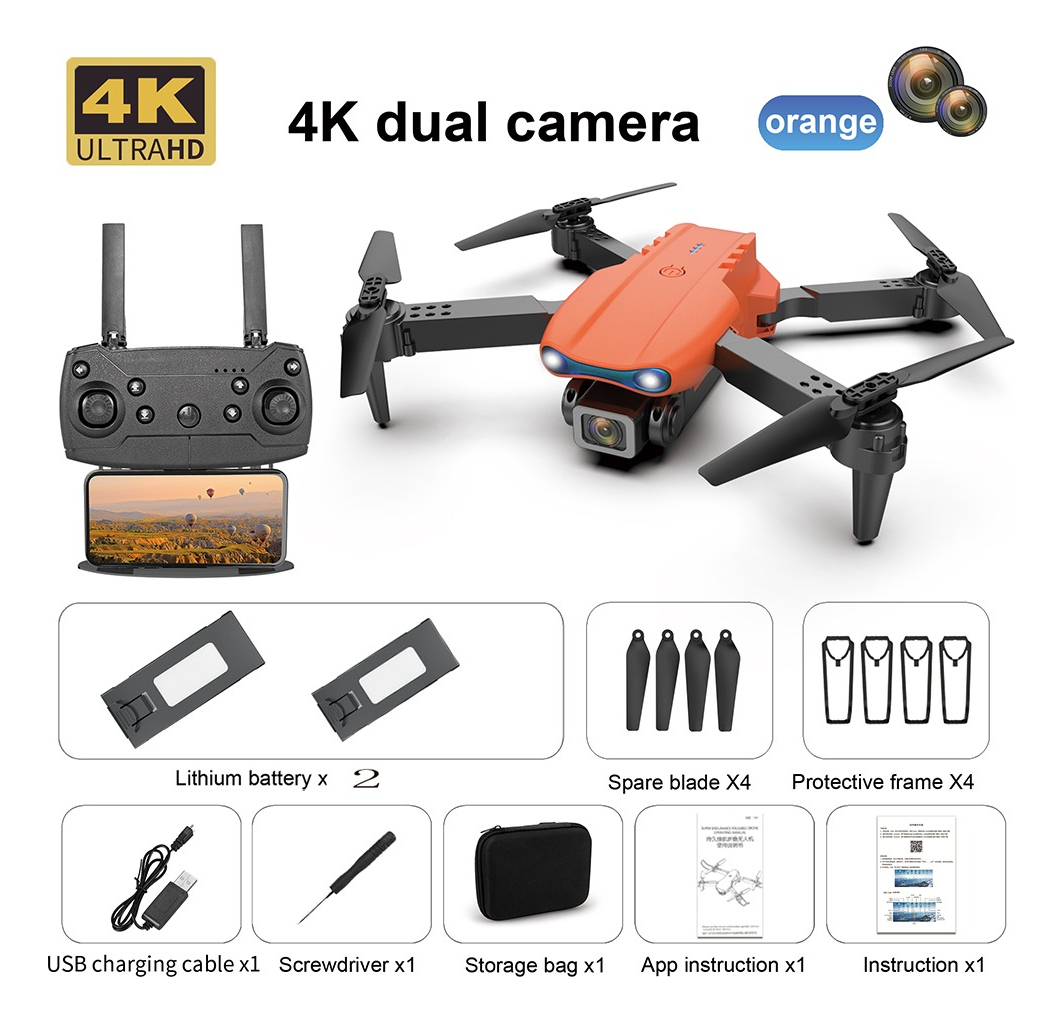 Drone Mini Profissional Barato E99k3 Com Câmera Dupla - Imagem 17