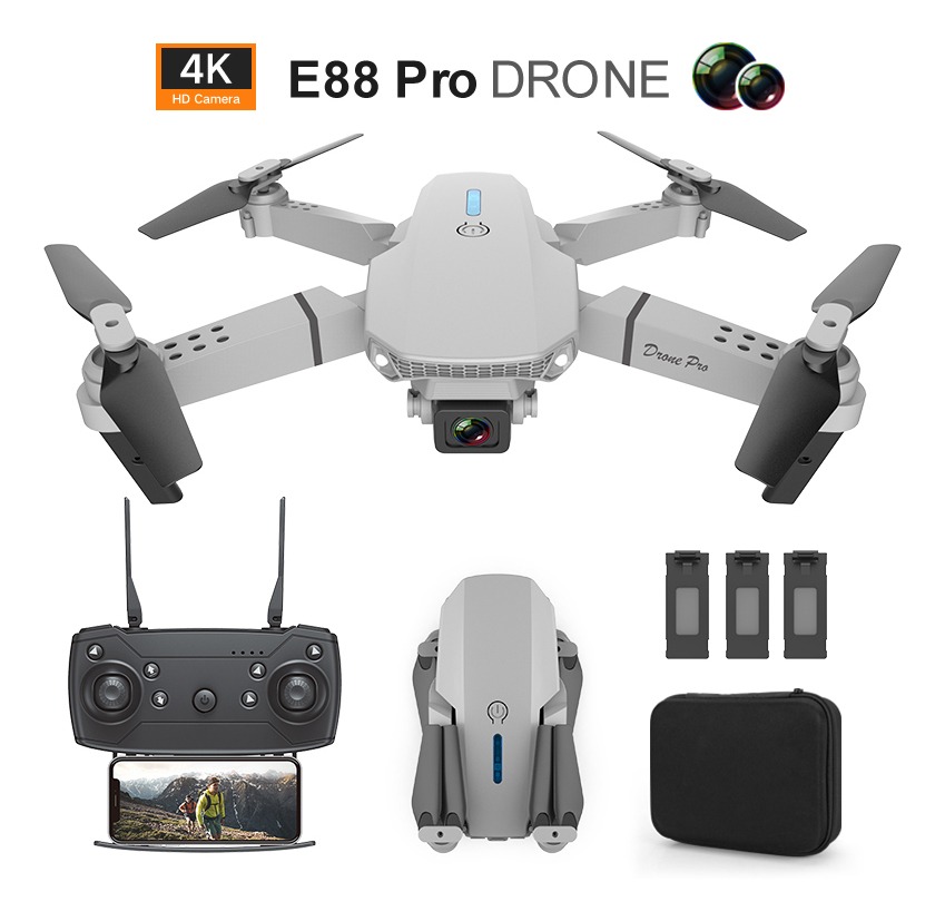 Minidrone E525/e88 Com Câmera Dupla - Imagem 18