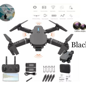 Drone Câmera Dupla 4k Profissional Com Luzes Led 2 Baterias