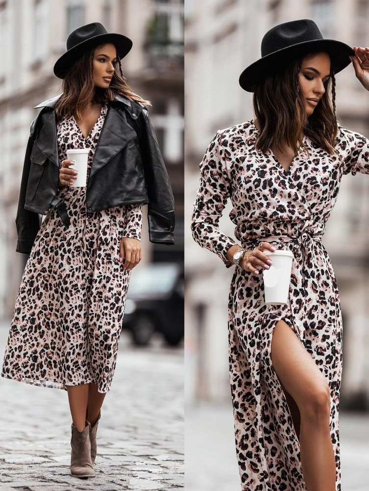 Vestido Maxi Elegante Com Corte Floral E Mangas Compridas - Imagem 6