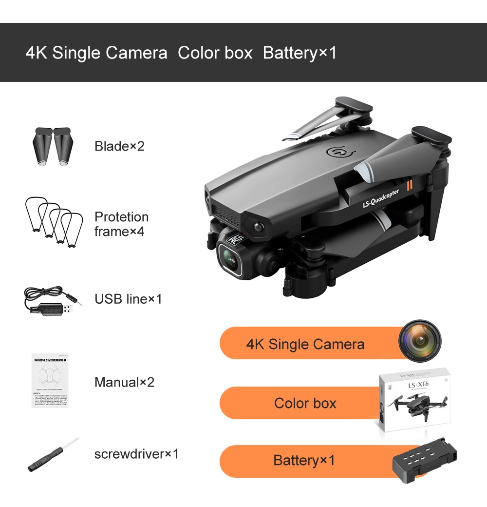 Mini Drone Com Câmera De Alta Definição Profissional - Imagem 7