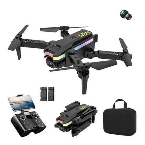 Drone Profissional Câmera Dupla 4k Com Luzes Led 2 Baterias - Imagem 10