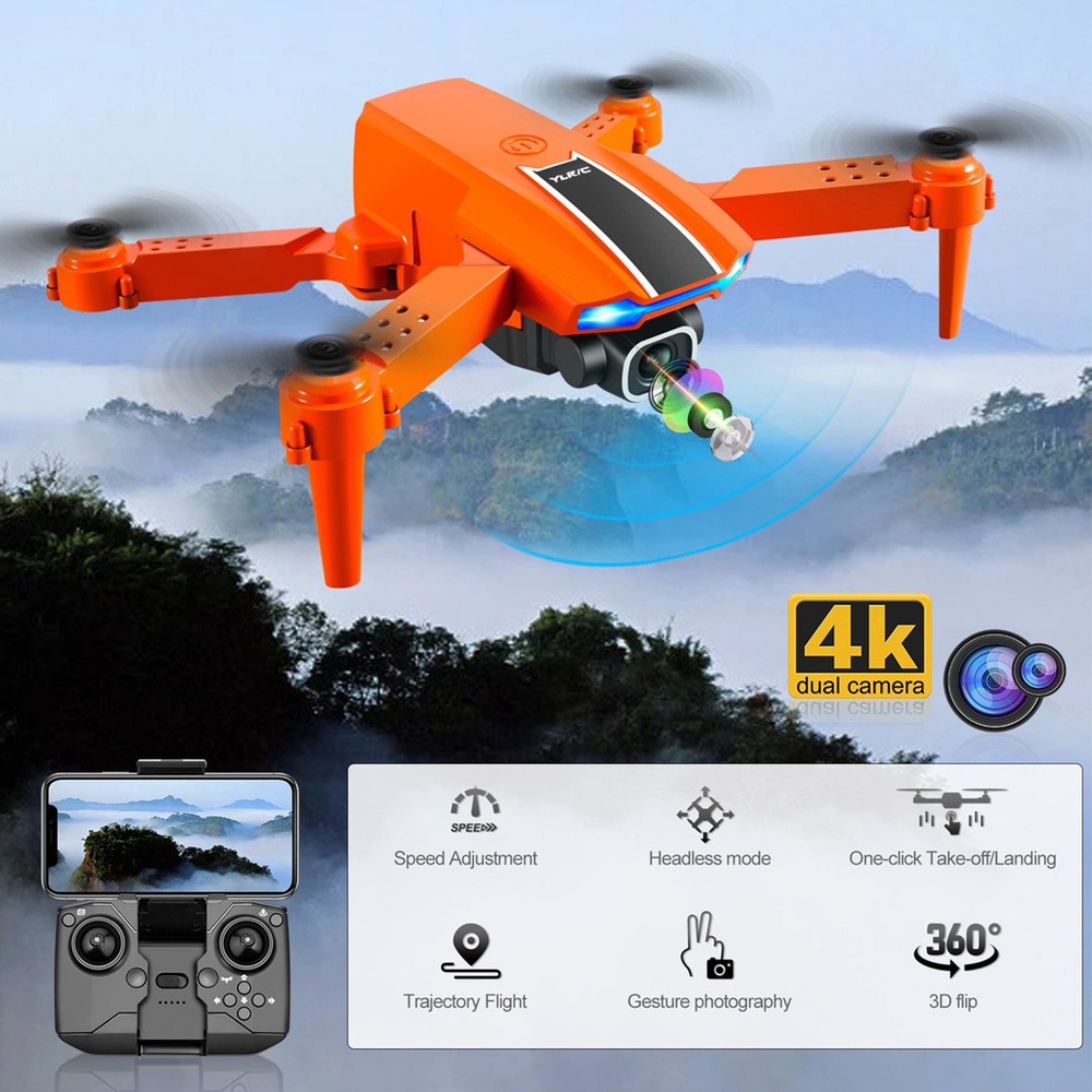 Mini Drones Profissional Baratos Com Câmera Dupla 4k Hd - Imagem 16