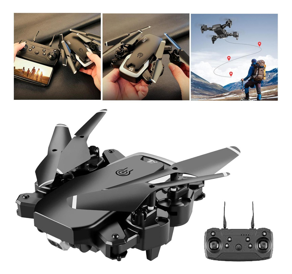Drone X Profissional De Corrida Gps Mini Fpv Bateria 1080p 2 - Imagem 10