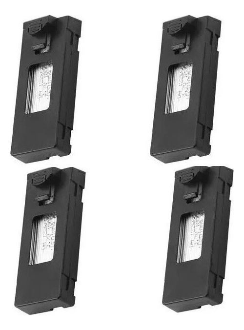Bateria (4 Peças) Projetada Para O Drone Mini E88 Pro