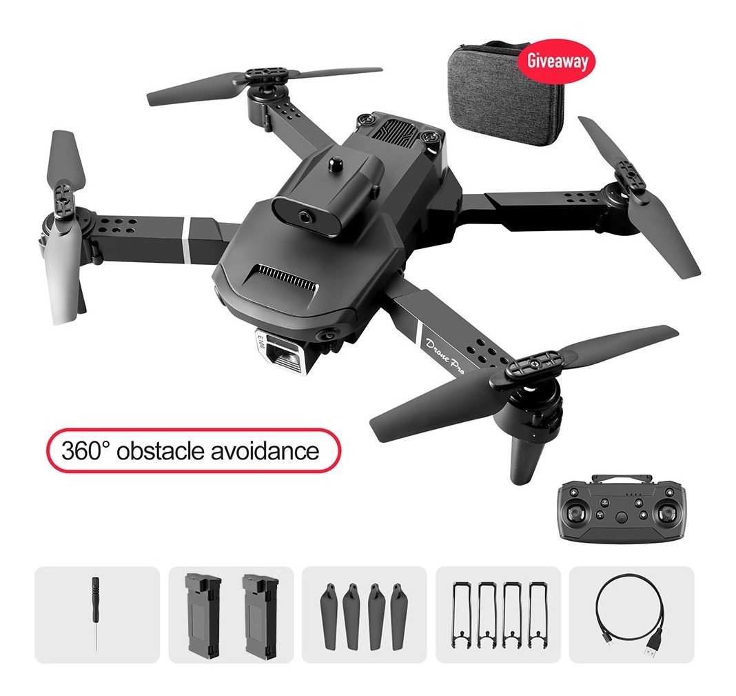 Drone Profissional Câmera 4k Evitação + 2 Baterias