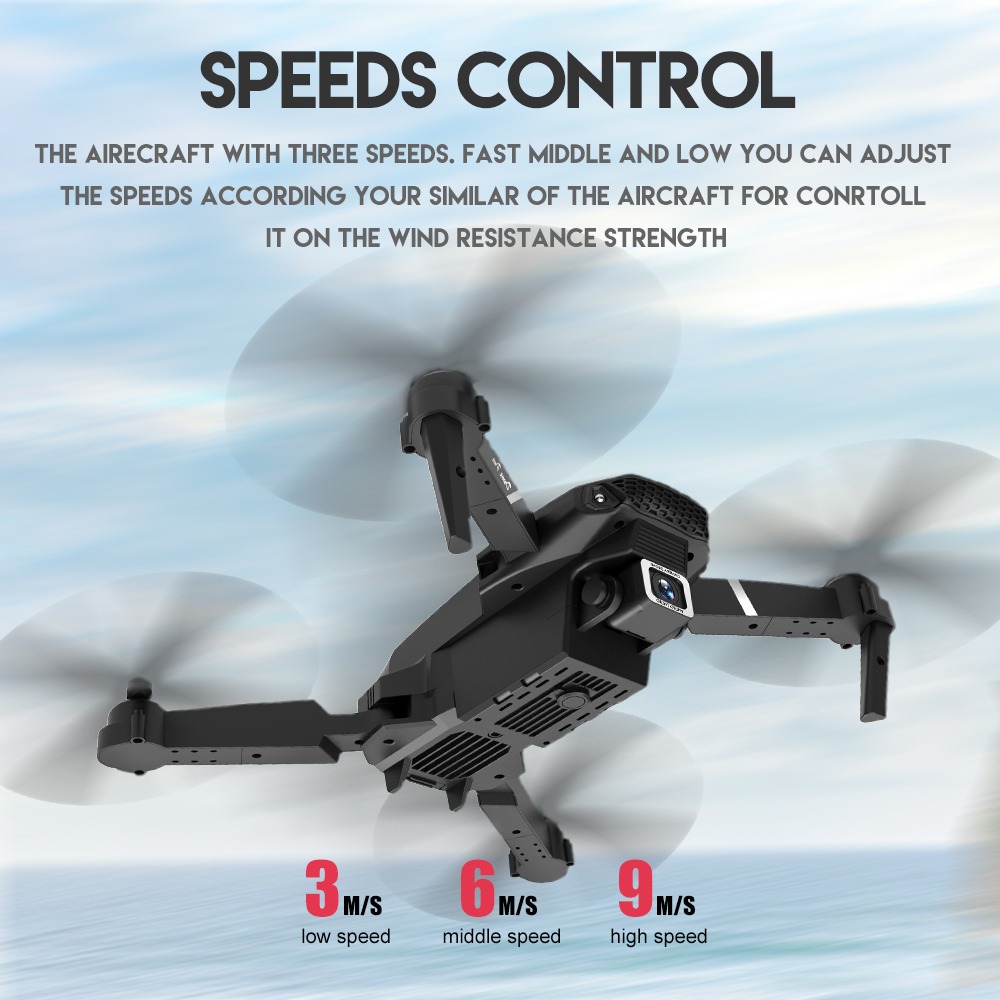 Câmera Dupla Drone 2.4ghz 4k De Longa Duração Com Bateria - Imagem 17