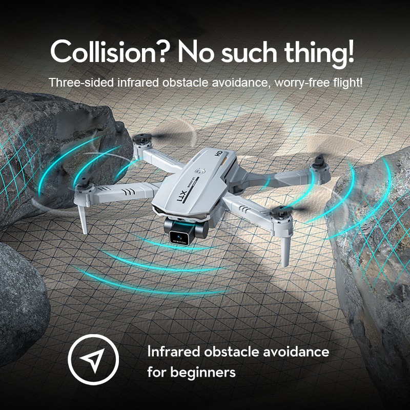 Prevenção De Obstáculos De Câmera Dupla Uav Profissional - Imagem 7