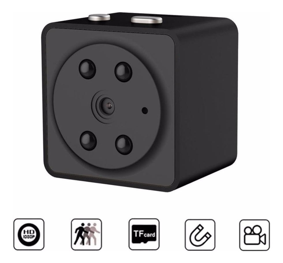 Gravador De Vídeo Portátil Mini Sports Mini Dv 1080p