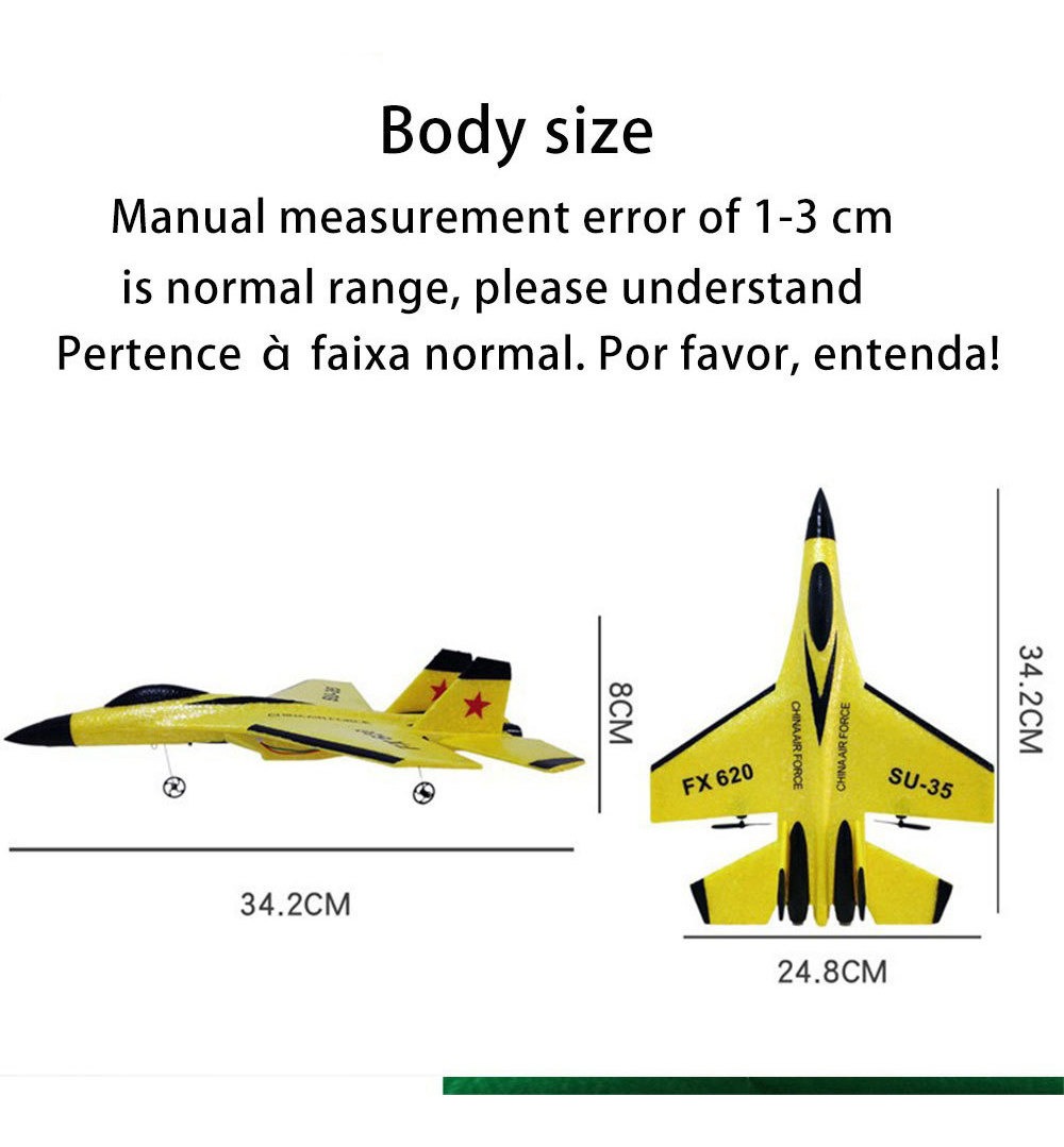 Controle Planador Elétrico Montado Airmodels Brinquedo Avião - Imagem 2
