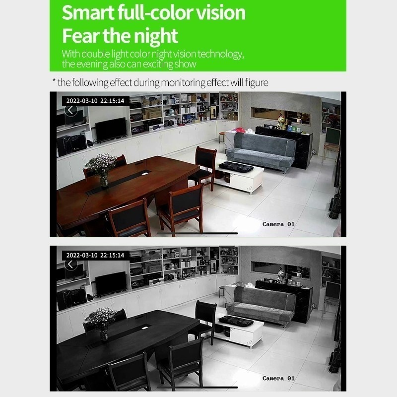 Câmera Ip 5g Wifi Wireless Visão Noturna Hd 1080p - Imagem 3