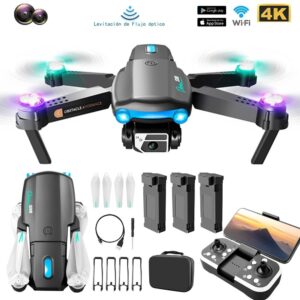 4k Altura Fixa S89 Câmera Dupla Drone Quatro Eixos