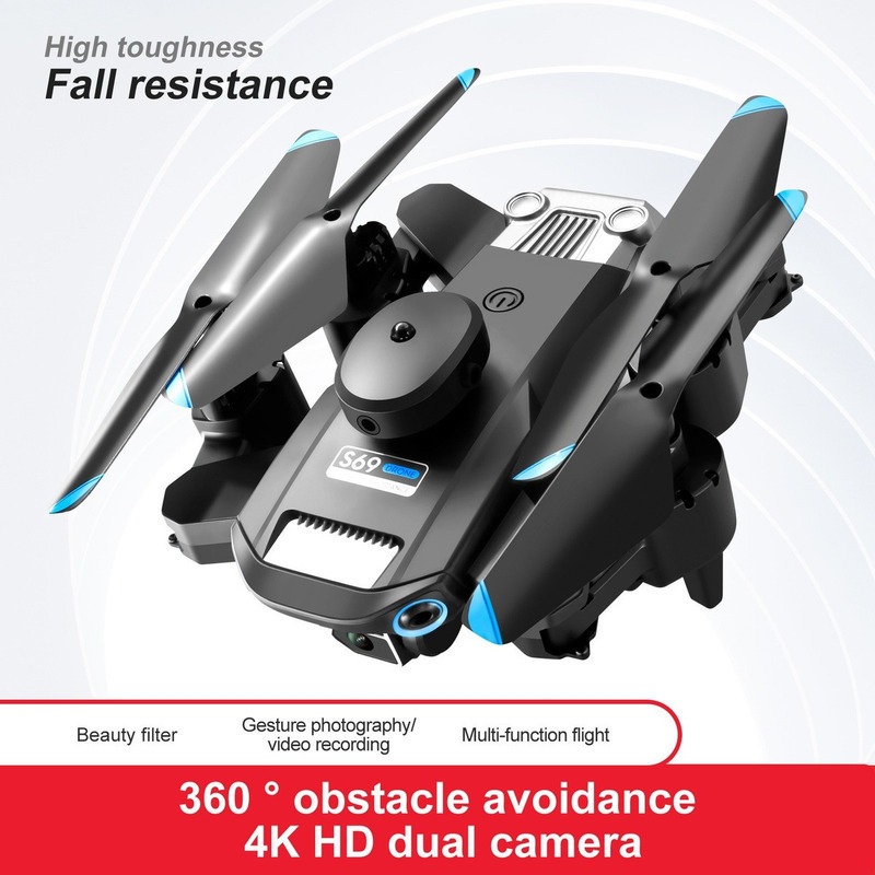Mini Drone Rc Barato Com Radar Laser Câmera Hd Quadricóptero - Imagem 3