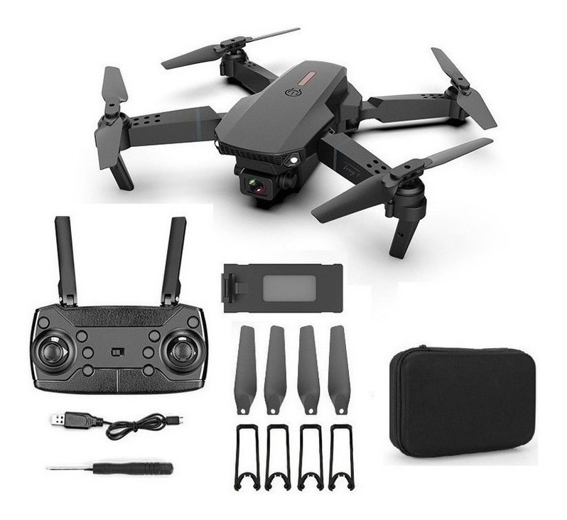 Uav Com Câmera Dupla Grande Angular 4k Fpv120°