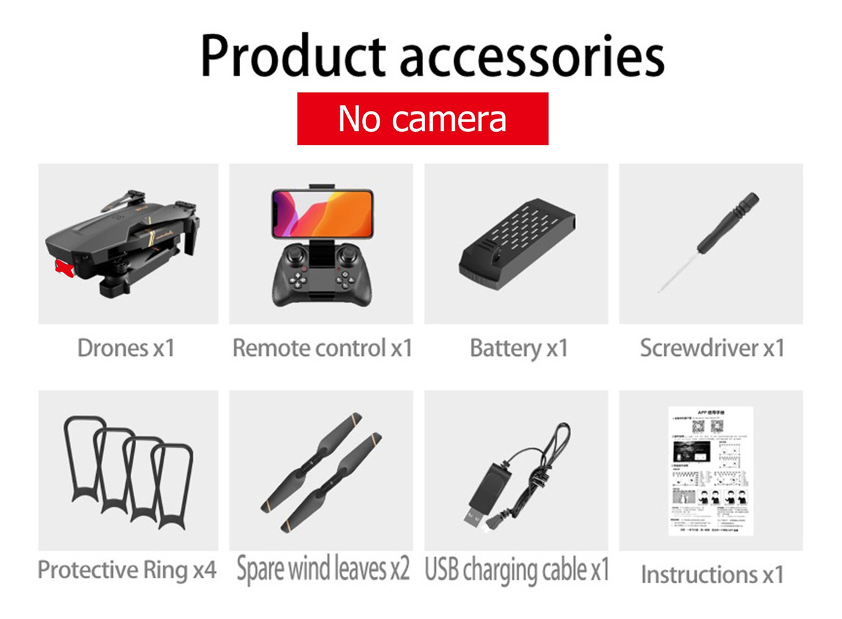 4drc V4 Rc Drone Fpv Altitude Hold Quadcopter Aeronave Com - Imagem 10