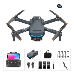 Xt9 Mini Drones Profissionais Controle Rem Câmera Dupla Esc