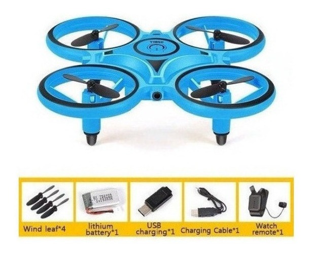 Drone Quadricóptero Acrobático Stunt Com Controle Por Gestos