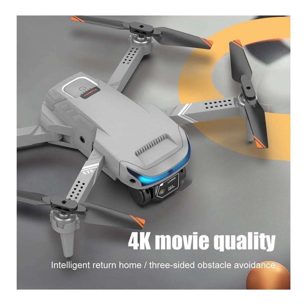 Xt9 Mini Drones Profissionais Câmera Dupla Esc 2 Baterias - Imagem 6