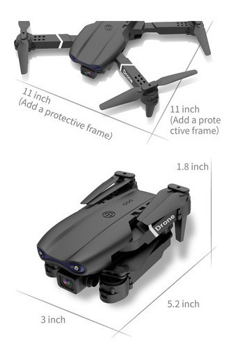 Mini Drone Com Câmera Para Filmagens Amadoras Single Len - Imagem 8