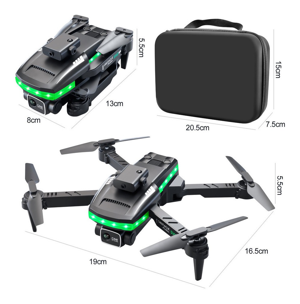 Mini Drones Profissionais Baratos Com Câmera Dupla 4k Led - Imagem 9