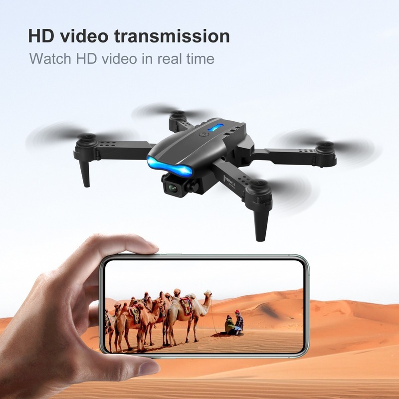 Drone Profissional E99 Pro 2.4ghz Com Câmera Hd E 3 Bateria - Imagem 15