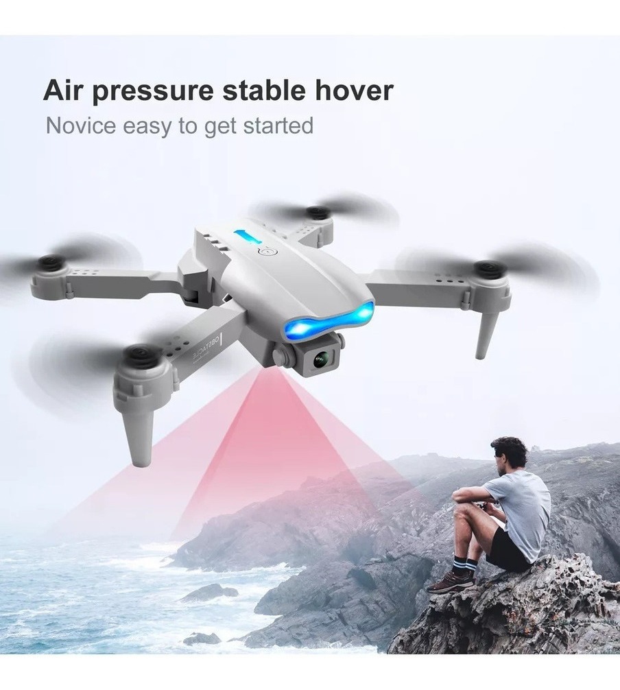Mini Drone E99 K3 Barato Com Câmera Fullhd 3 Baterias - Imagem 6