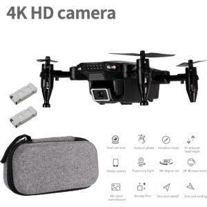 Cs07 Drone Hd Air Control Avião Quadcopter 2 Baterias