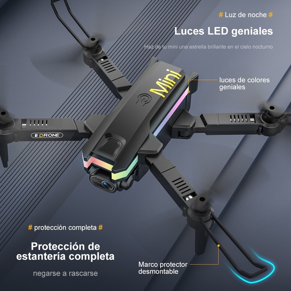 Principiante Mini Drone Profissional Barato Com Câmera Dupla - Imagem 9