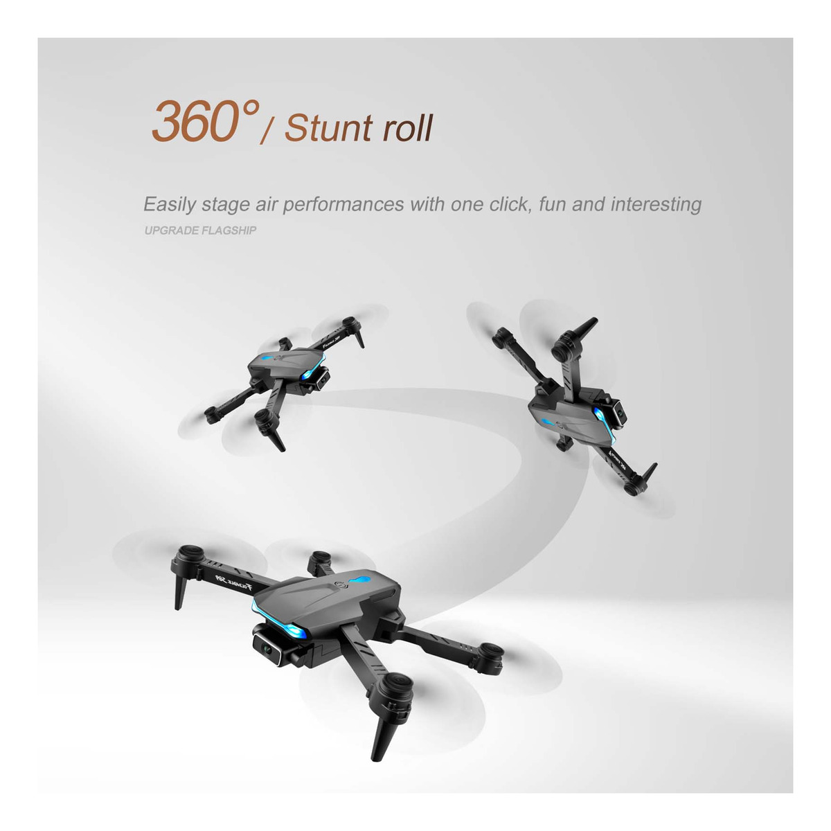 Drone S89 Rc Para Iniciantes Rc Aircraft Mini Dobrável - Imagem 7