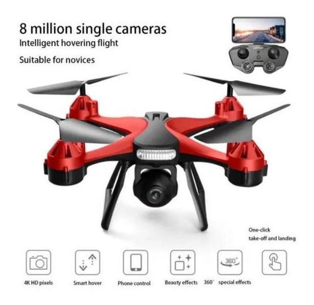 Drone De Fotografia Aérea Hd De 8 Megapixels - Imagem 7