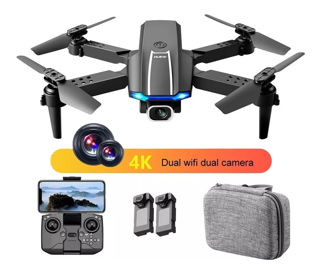 Mini Drone Com Câmera Dupla De Controle Remotoaltitude Hold