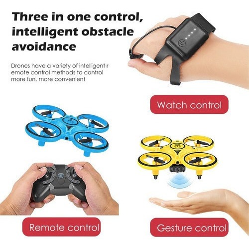 Drone Quadricóptero Acrobático Stunt Com Controle Por Gestos - Imagem 7