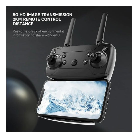 Câmera Dupla Drone 2.4ghz 4k De Longa Duração Com Bateria S9 - Imagem 9