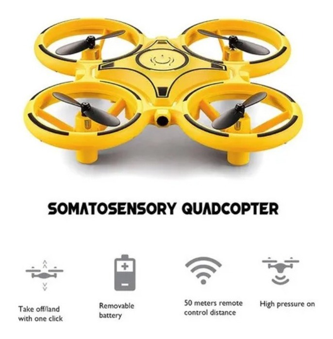 Drone Quadricóptero Acrobático Stunt Controle Gestos - Imagem 4