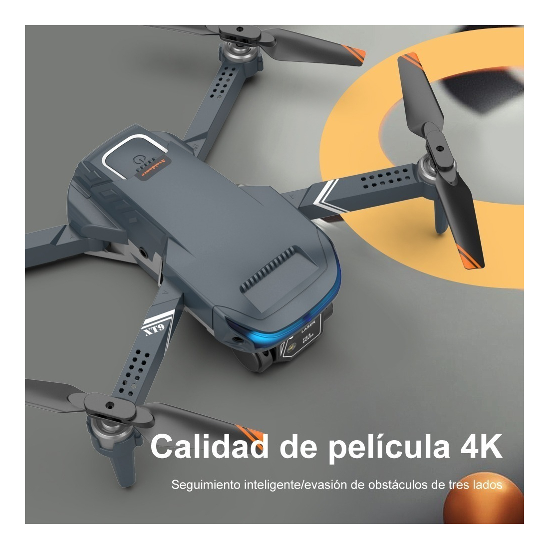 Drone Fp-xt9 Rtf Com Câmera Dupla Altitude Hold 2 Baterias - Imagem 10