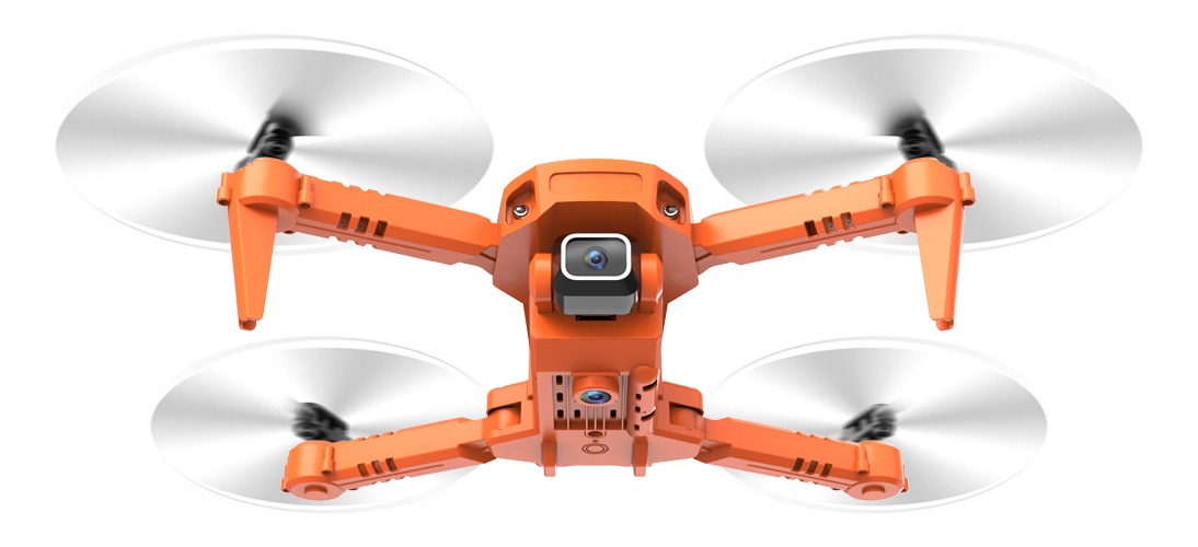 Drone E2 Pro Com Câmera Hd Wi-fi Fpv Laranja - Imagem 8