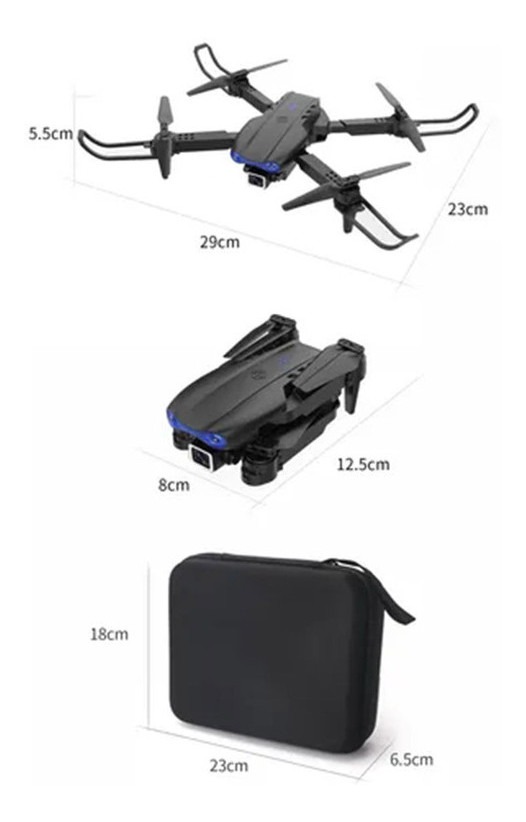 Câmera Drone Profissional K3 4k + 2 Baterias - Imagem 6