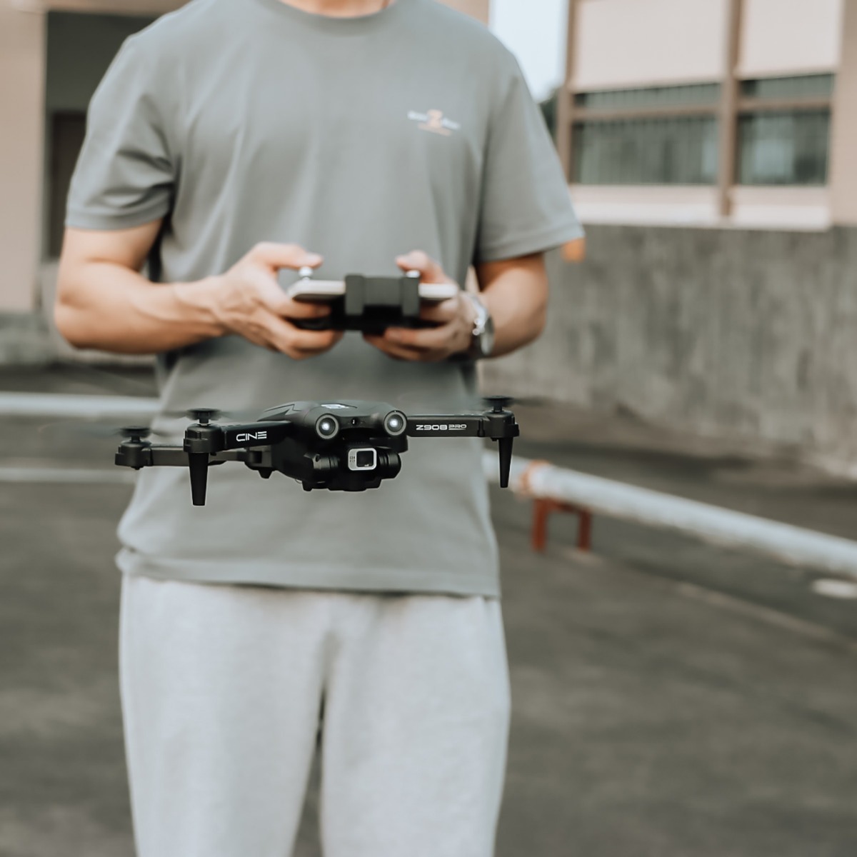 Drone Mini De Câmera Hd Duplas E Obstáculo Evitar Quadcopter - Imagem 16